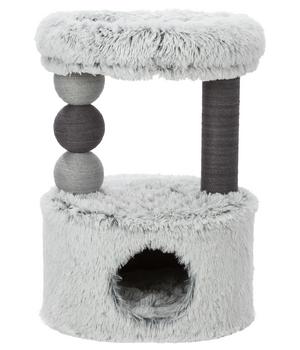 Trixie Kratzbaum Harvey, weiß/schwarz, ca. B54/H73/T40 cm