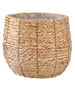 Dehner Seegras-Korb Sonja, bauchig, natur