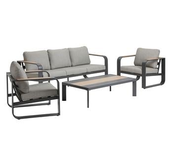 Dehner Lounge Salo, 4-teilig