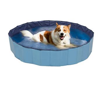 Croci Hundepool Explorer, rund, ca. Ø120/H30 cm