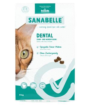 Sanabelle® Care Trockenfutter für Katzen Dental Adult, Geflügel