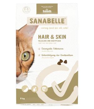 Sanabelle® Care Trockenfutter für Katzen Hair & Skin Adult, Geflügel