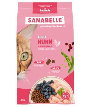 Sanabelle® Life Trockenfutter für Katzen Adult, Huhn & Preiselbeeren