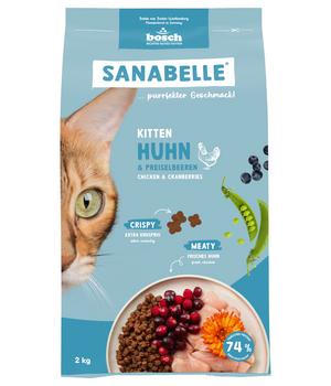 Sanabelle® Life Trockenfutter für Katzen Kitten, Huhn & Preiselbeeren