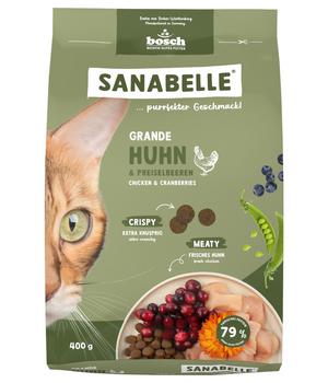 Sanabelle® Life Trockenfutter für Katzen Grande Adult, Huhn & Preiselbeere