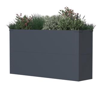 Westmann Metall-Pflanzkasten Talus, anthrazit