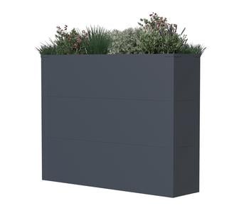 Westmann Metall-Pflanzkasten Talus, anthrazit