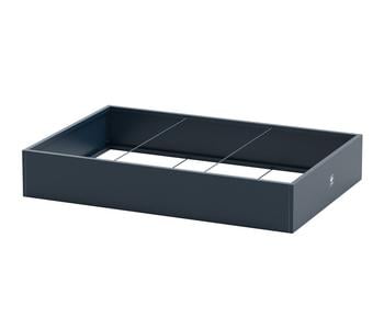 Herstera Metall-Pflanzkasten Cube Edge, rechteckig, anthrazit, ca. B150 cm