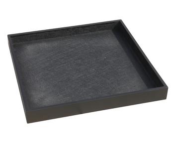 Eastwest Fiberglas-Untersetzer Bassin, quadratisch