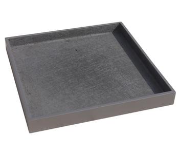 Eastwest Fiberglas-Untersetzer Bassin, quadratisch