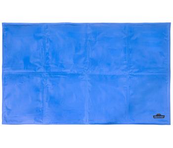 Dehner Lieblinge Kühlmatte Refresh, rechteckig, blau/grau