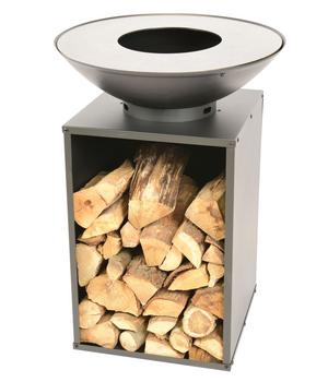 RedFire Feuerschale Onyx Klassik inkl. Haube, ca. Ø60/83,5 cm