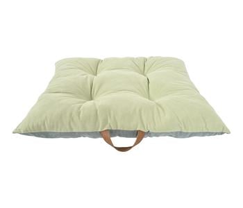 Dehner Lieblinge Kuschelkissen Pitch, rechteckig, grün