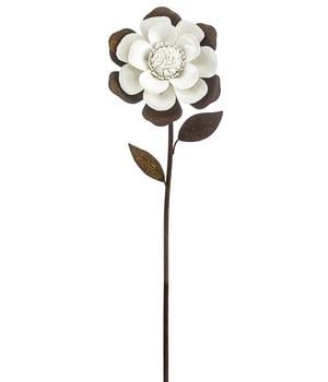 Dehner Eisen/Keramik-Dekostab Rostblume