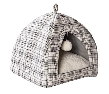 Dehner Lieblinge Kuschelhöhle Hilma, quadratisch, ca. B40/H38,5/T40 cm