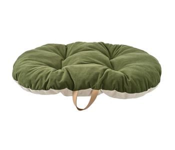 Dehner Lieblinge Kuschelkissen Indiana, oval, grün