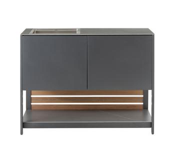 Dehner Outdoor-Küche Spülschrank Loop, ca. B110/H91,5/T60 cm