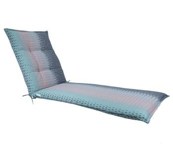 Dehner Liegenauflage Trentino für Gartenliege Savoy, ca. B58/H6/T178 cm