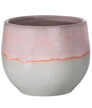 Dehner Keramik-Übertopf Miu, bauchig