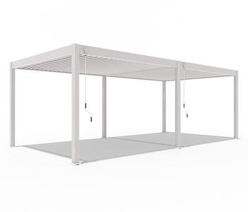 Weide Deluxe Pergola Voll-Alu, ca. B720/H255/T360 cm