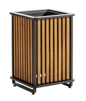 Dehner Akazienholz-Pflanzkasten Boston, quadratisch, ca. H50 cm