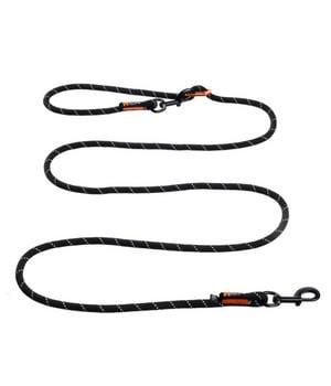Non-stop dogwear Hundeleine Rock adjustable leash, schwarz, L2,3 m