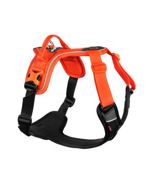 Non-stop dogwear Hundegeschirr Ramble harness, schwarz/orange