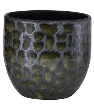 Dehner Keramik-Übertopf Neyla, bauchig