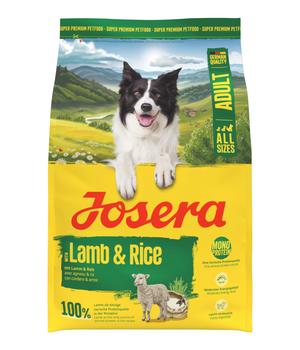 Josera Trockenfutter für Hunde Adult, Lamm & Reis