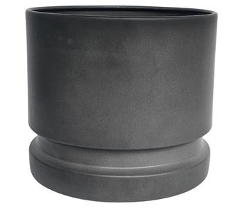 Dehner Metall-Topf Flora, rund