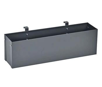 Westmann Metall-Blumenkasten Planum, rechteckig, anthrazit, ca. B50/H16/T12 cm