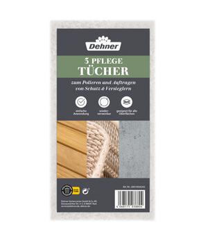 Dehner Pflegetücher für Möbel, 3 Stk.