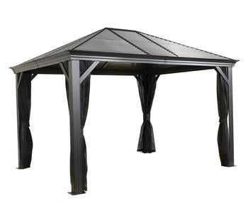 Sojag Pavillon Mykonos 10x12, inkl. Moskitonetz, ca. B353/H291/T298 cm