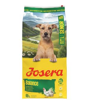 Josera Trockenfutter für Hunde Balance Senior, Huhn & Reis