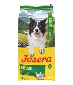 Josera Trockenfutter für Hunde Festival Adult, Lachs & Huhn