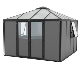 Vitavia Gerätehaus Sidera 10200 ESG/HKP, ca. B321,5/H264,5/T321,5 cm