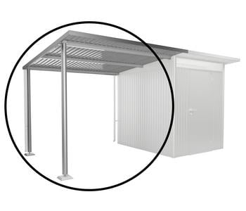 Biohort Seitendach L für Gerätehaus AvantGarde A2/A6