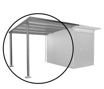 Biohort Seitendach L für Gerätehaus AvantGarde A3/A7