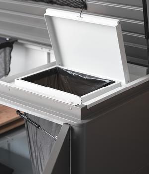 Biohort Müllsackhalterung für HighBoard Gr. 200, ca. B56/H21,3/T44,6 cm