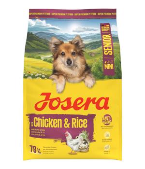 Josera Trockenfutter für Hunde Mini Senior, Huhn & Reis