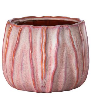 Dehner Keramik-Übertopf Fan, bauchig