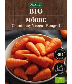 Dehner Bio-Saatgut Möhre 'Chantenay à coeur Rouge 2'