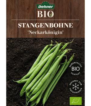 Dehner Bio-Saatgut Stangenbohne 'Neckarkönigin'