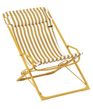 Lafuma Liegestuhl Transaswing gestreift, ca. B60/H70-91/T83-100 cm
