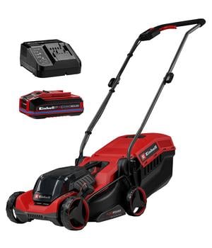 Einhell Akku-Rasenmäher GE-CM 18/32 C Li BL-Solo, inkl. 4,0 Ah Akku & Schnelladegerät