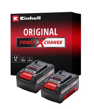 Einhell PXC-Twinpack, 2x 18V 4,0 Ah Akku