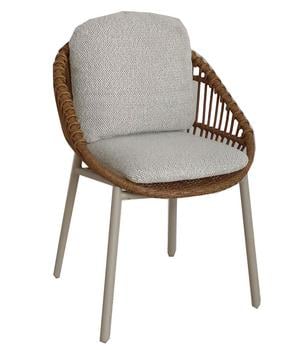 Royal Garden Geflechtstuhl Norden, ca. B60,5/H80,5/T60,5 cm