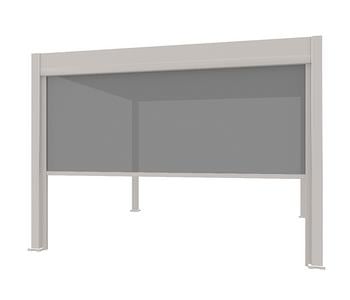 Weide Sonnenrollo für Deluxe Pergola, ca. B265 cm