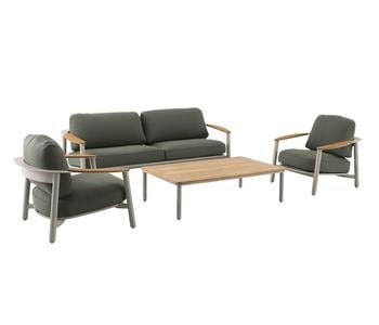 Royal Garden Lounge-Set Kemo, 4-teilig