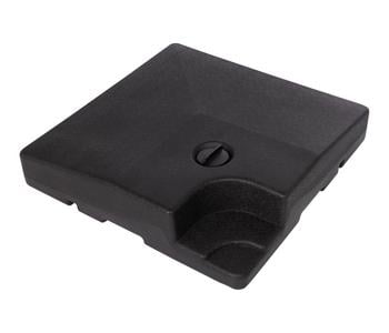 Doppler Schirmständer-Beschwerplatten, 2er-Set